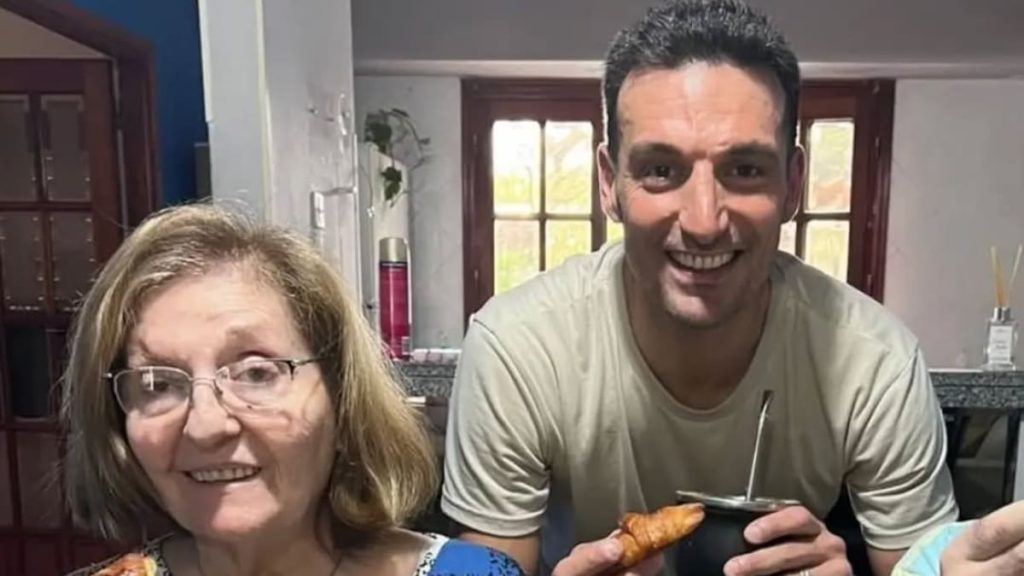 Murió la madre de Lionel Scaloni